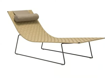 TRENZA TU0704 - Stackable polypropylene sun lounger by Andreu World - view 3